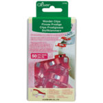 Clover Wonder Clips 50 Pack - Red