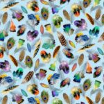 The Gilded Age - Gilded Feathers - Blue