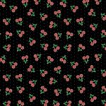 I Heart Kitsch - Kitschy Cherries - Black