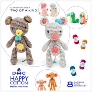 DMC Happy Cotton Two of a Kind Pattern Book