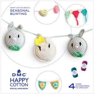 DMC Happy Cotton Seasonal Bunting Pattern Book