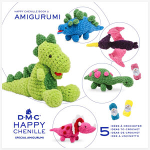 DMC Happy Chenille Dinosaurs Pattern Book
