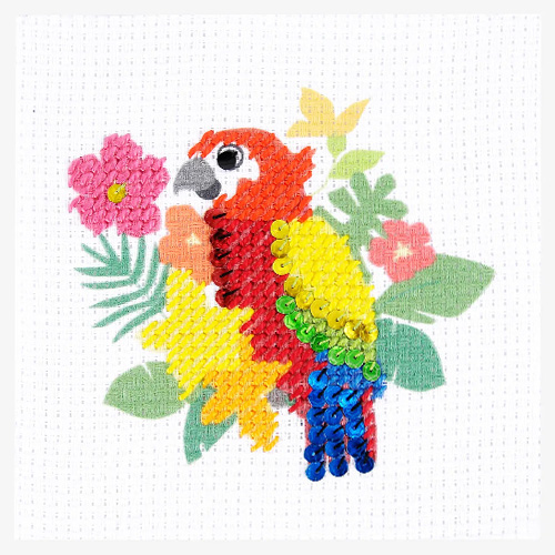 DMC The Parrot Embroidery Kit - Image 2