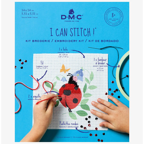 DMC The Lady Bug Embroidery Kit