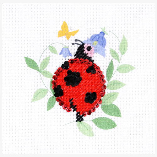 DMC The Lady Bug Embroidery Kit - Image 2