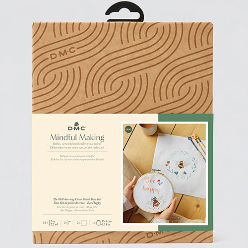 DMC Well Bee-ing Duo Cross Stitch Kit