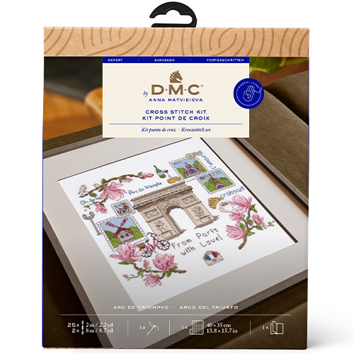 DMC Arc De Triomphe Cross Stitch Kit
