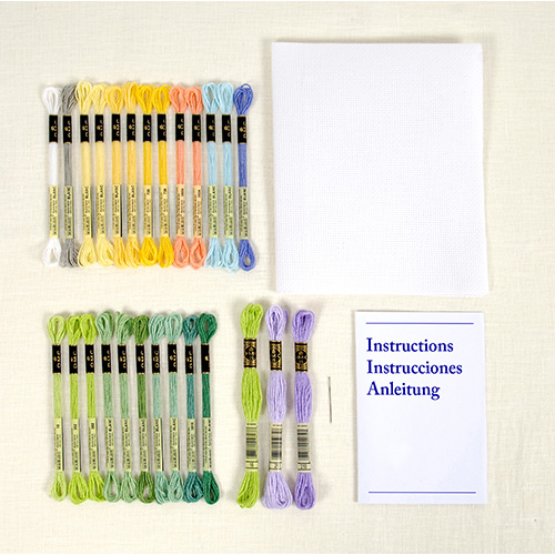 DMC Provence Cross Stitch Kit - Image 2