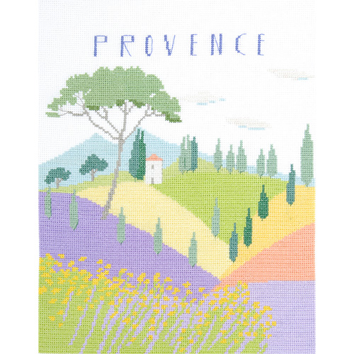 DMC Provence Cross Stitch Kit - Image 3