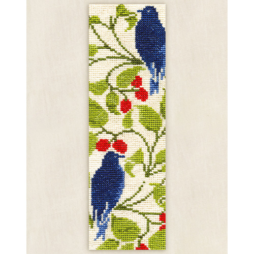 DMC Bird and Berry Cross Stitch Kit - Image 3
