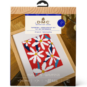 DMC Abstract Flowers Needlepoint Kit
