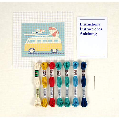 DMC Campervan Needlepoint Kit - Image 2