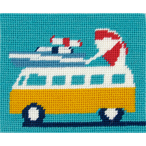 DMC Campervan Needlepoint Kit - Image 3