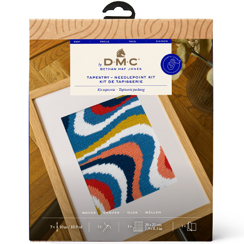 DMC Waves Needlepoint Kit
