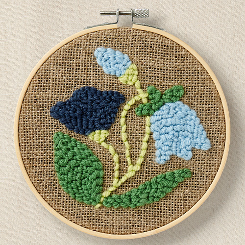 DMC Relaxed Rustic Punch Needle Kit - Image 3