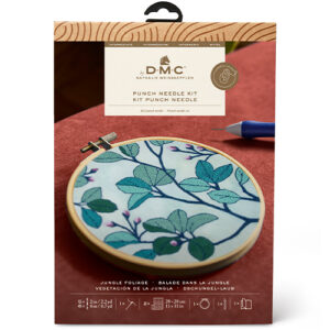 DMC Jungle Foliage Punch Needle Kit