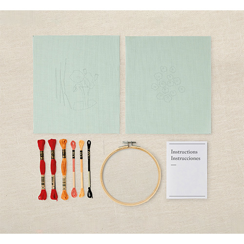 DMC Restful Poppies Duo Embroidery Kit - Image 2