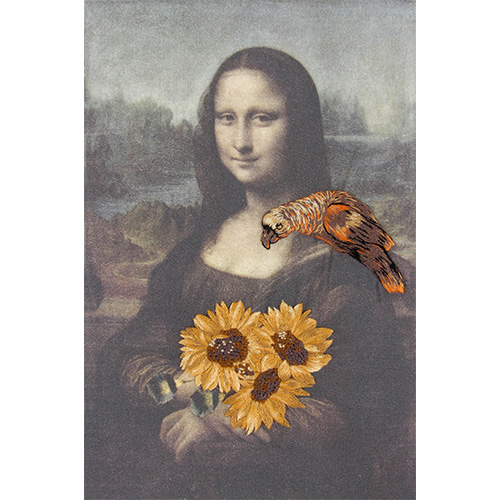 DMC Mona Lisa Sunflowers Embroidery Kit - Image 3