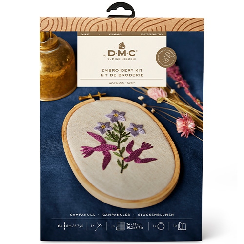 DMC Campanulas Embroidery Kit