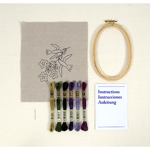 DMC Campanulas Embroidery Kit - Image 2