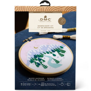 DMC Winter Landscape Embroidery Kit