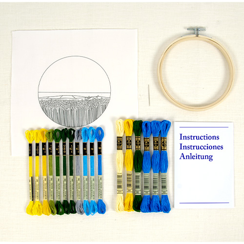 DMC Sunflower Fields Embroidery Kit - Image 2
