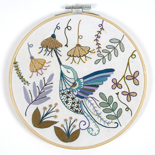 DMC Hummingbird Embroidery Kit - Image 3