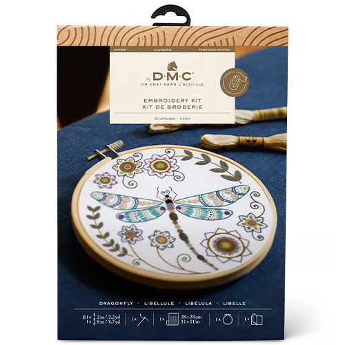DMC Dragonfly Embroidery Kit