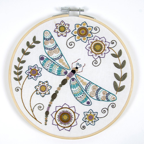 DMC Dragonfly Embroidery Kit - Image 3