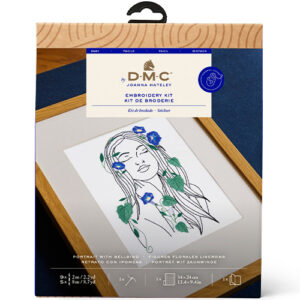 DMC Portrait with Bellbind Embroidery Kit