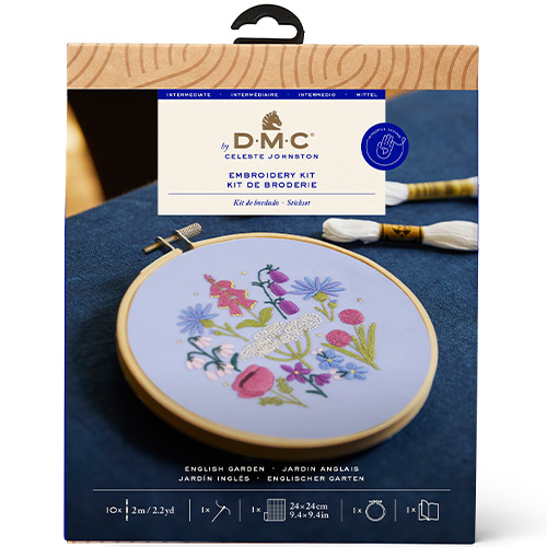 DMC English Garden Embroidery Kit
