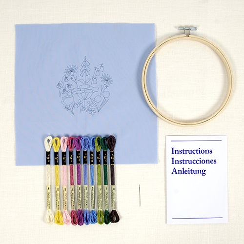 DMC English Garden Embroidery Kit - Image 2