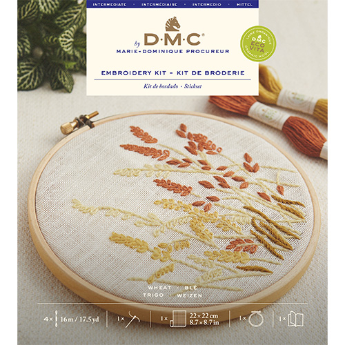 DMC Wheat Embroidery Kit