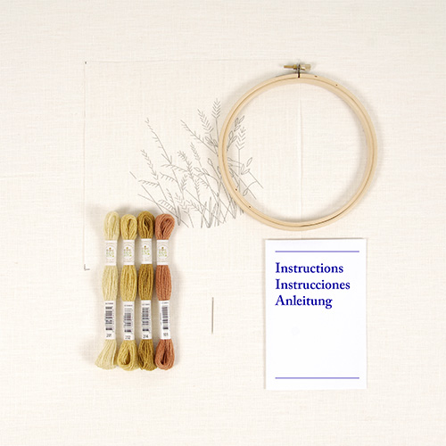 DMC Wheat Embroidery Kit - Image 2