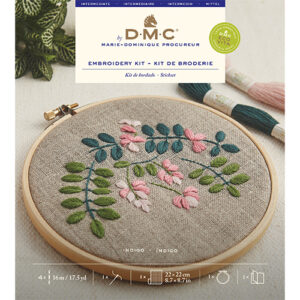 DMC Indigo Embroidery Kit