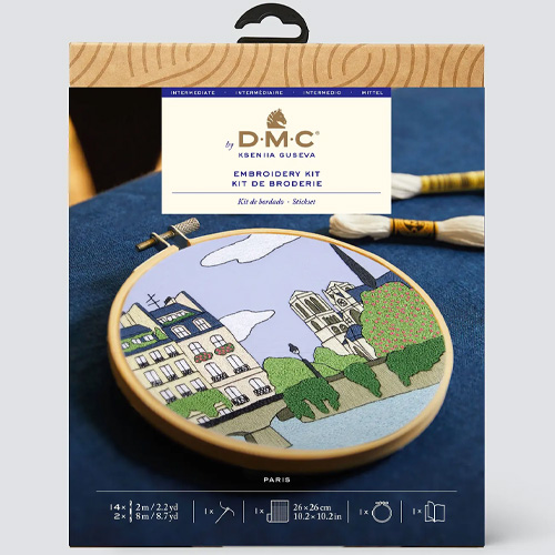 DMC Paris Embroidery Kit
