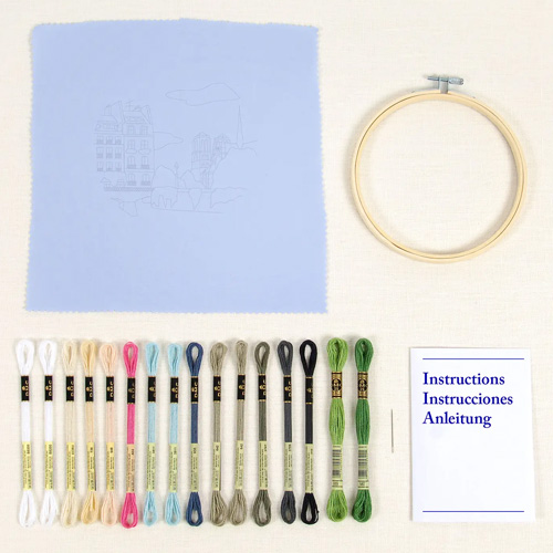 DMC Paris Embroidery Kit - Image 2