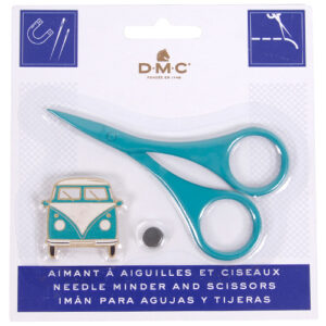 DMC Needle Minder & Scissor Set Vert