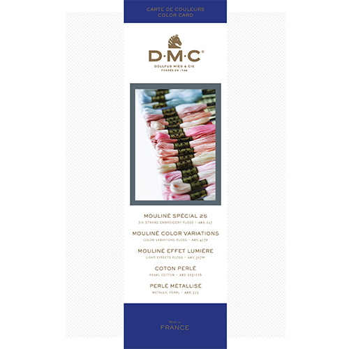 DMC Embroidery Thread Shade Card