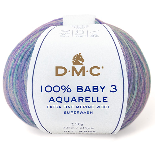 DMC 100% Baby Aquarelle Yarn