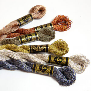 DMC Metallic Perlé Cotton Thread