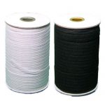 Braided Elastic - Rolls - 4mm, White (3)