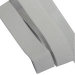 Woven Rubber/Polyester - Soft Type - 6mm, White (3)
