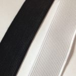 Woven Elastic - Cards - 19mm, White (3)