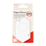 Paper Pieces - Elongated Hexagon - 1.00"