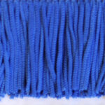 Fringe Cut Plain Top - 50mm, Royal (2)