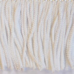 Fringe Cut - Gimp Top - 75mm, White (3)