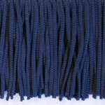 Fringe Cut - Gimp Top - 75mm, Navy (8)