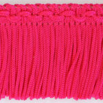 Fringe Cut - Gimp Top - 75mm, Hot Pink (84)