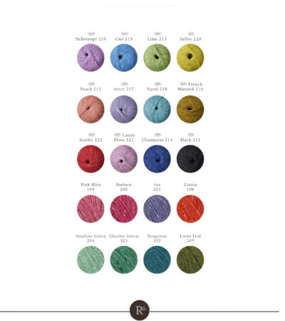 Felted Tweed Shade Card_Kaffe Felted Tweed Shade Card_Kaffe